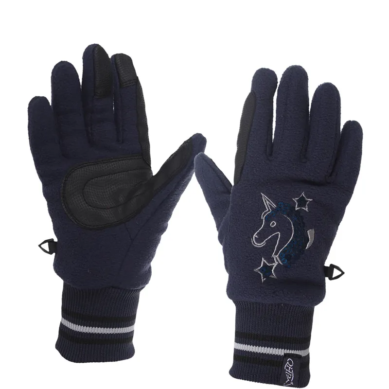 QHP Kids Glove Leyla - Navy